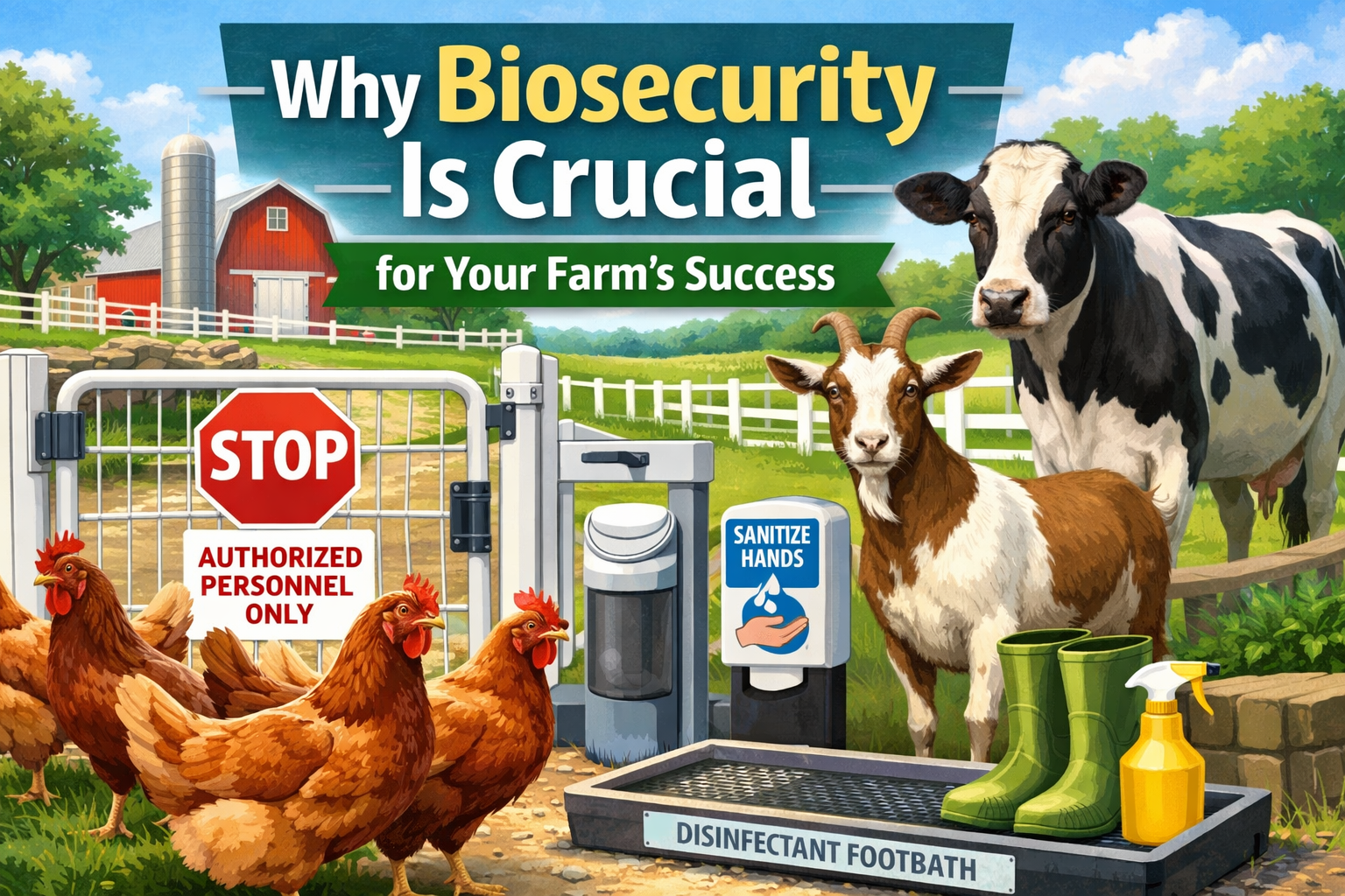 Why Biosecurity Is Crucial for Your Farm’s Success
