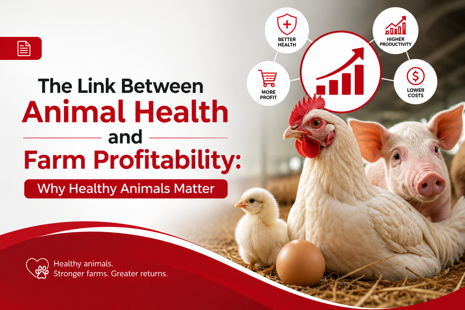 The Link Between Animal Health and Farm Profitability: Why Healthy Animals Matter